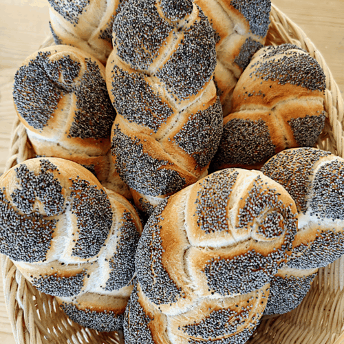 Valmuefrörundstykker