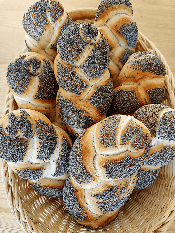 Valmuefrörundstykker